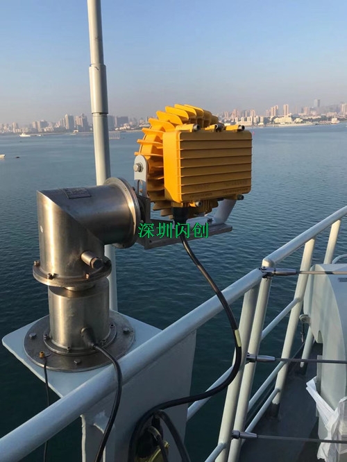 船用防爆云台现场作业调试